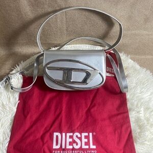 Silver Diesel handbag
